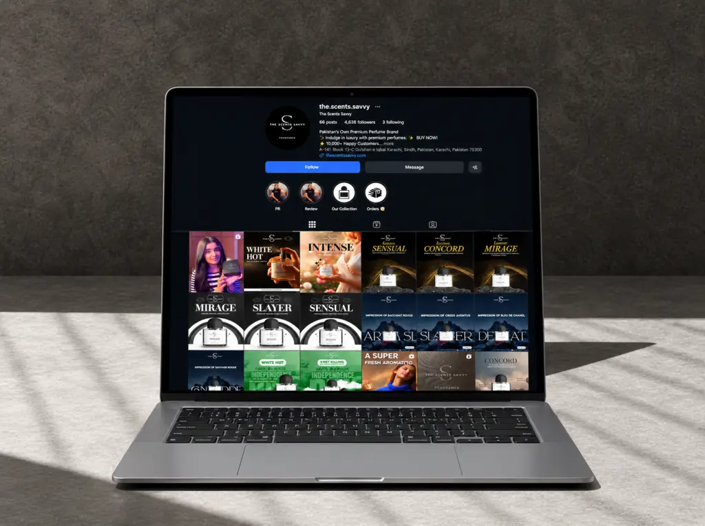 laptop displaying instagram prof (1)
